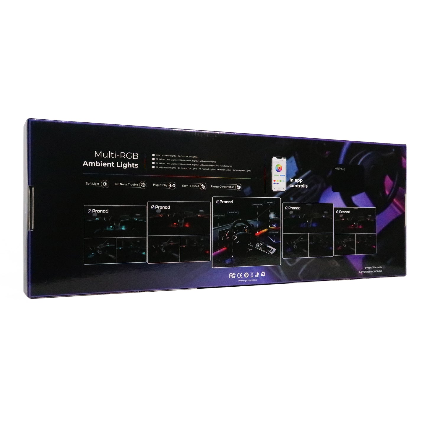 Pronod Ambient Lights - Lumos Series (pack of 10)