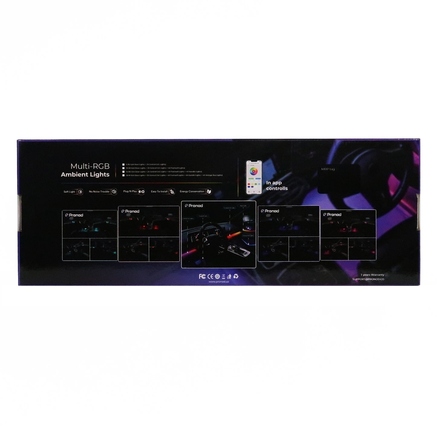 Pronod Ambient Lights - Lumos Series (pack of 10)