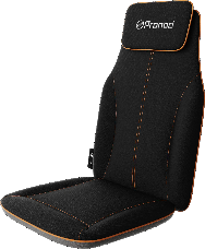 Pronod Portable Ergonomic Massage Office Chair Cushion for Car & Seat, Lumbar Support, Breathable Fabric, Adjustable Recline, Built-in Massage for Back, Neck & Waist – Home, Office & Car Use
