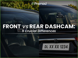 Front vs Rear Dashcam: 5 Crucial Differences
