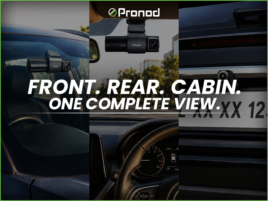 3-Channel Dashcam