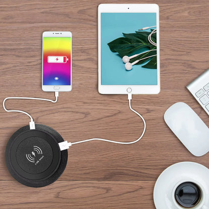 PRONOD Embedded 3-in-1 Wireless Charger for Desk, Fast Charging for iPhone, Smartphone, Smartwatch & Earbuds, Built-in Table Mount Wireless Charging Pad with USB Fast Charge Port for Office & Home