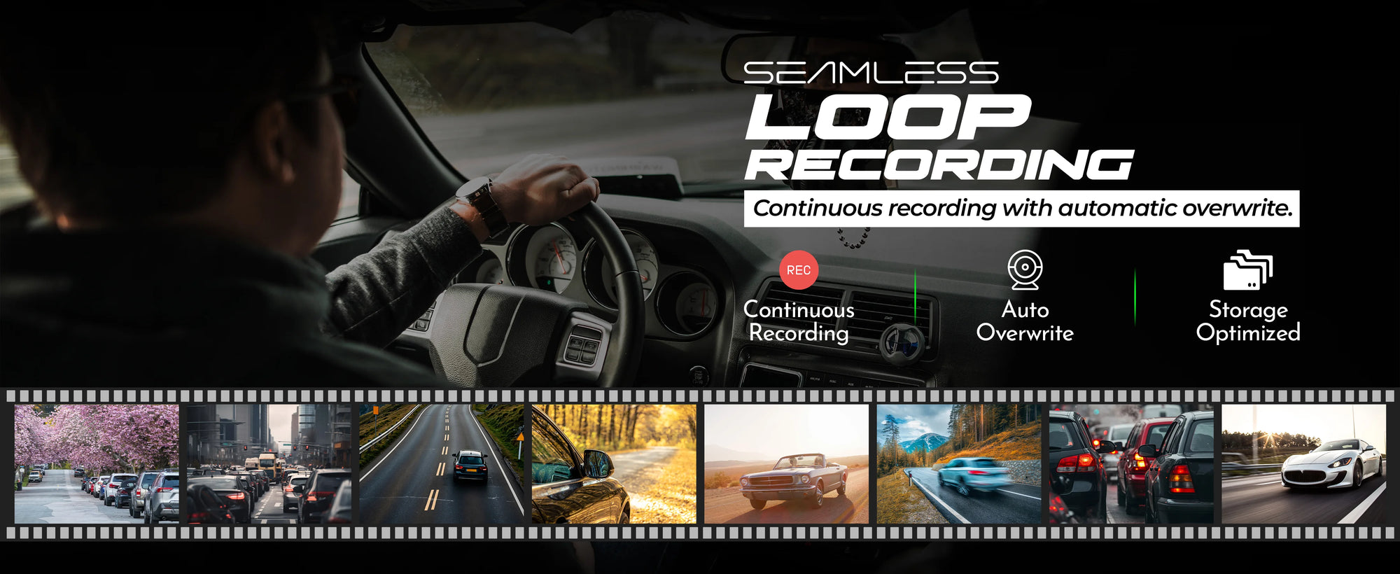 Pronod 3" 4G Dash Cam - Imperial Series