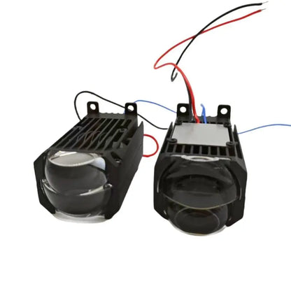 Pronod 2 Inch Bi-LED Projector Lens 40W Car LED Headlight | 12 Months Warranty | 6000K Cool White High Brightness Universal Auto Headlamp Retrofit for Cars & SUV | Low Beam + High Beam Projector Lens