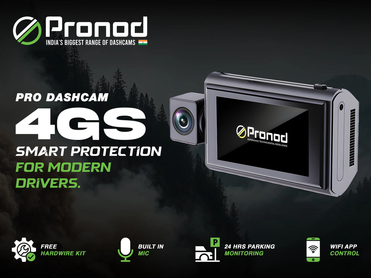 Pronod 3" 4G Dash Cam - Imperial Series