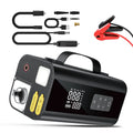 Pronod Portable Air Compressor for Car Tires, 150 PSI Cordless Tire Inflator Pump with Digital Pressure Gauge, Power Bank & LED Emergency Light, Electric Air Pump for Car, Bike, Motorcycle, Bicycle