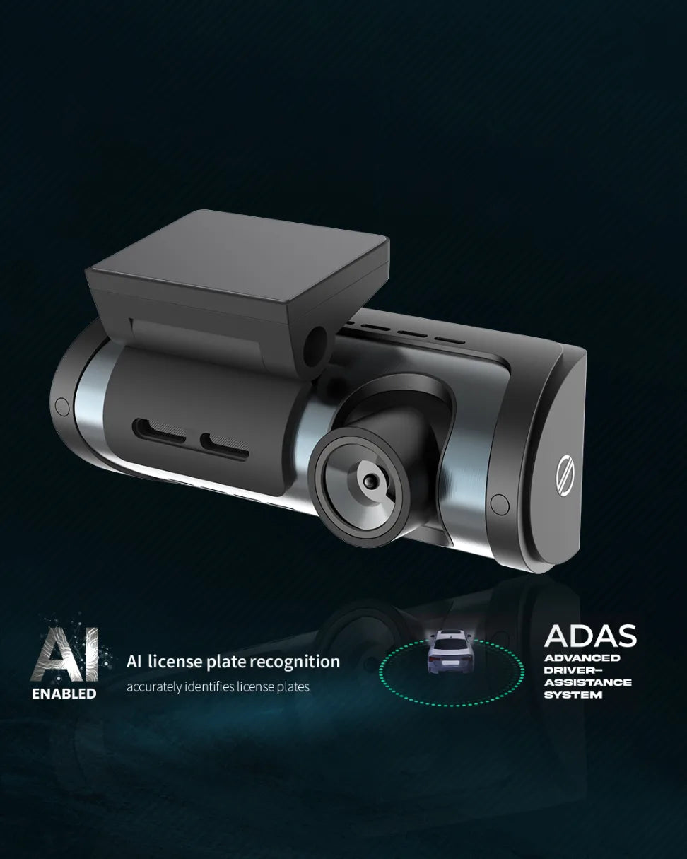 PRONOD Dual Dash Cam for Car Front and Rear 4K + 1K | 3.18" IPS Touch Screen Car Dash Camera with ADAS, GPS, Night Vision, WiFi App Control | G-Sensor, 24H Parking Mode, Supports 512GB