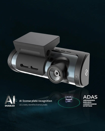 PRONOD Dual Dash Cam for Car Front and Rear 4K + 1K | 3.18" IPS Touch Screen Car Dash Camera with ADAS, GPS, Night Vision, WiFi App Control | G-Sensor, 24H Parking Mode, Supports 512GB