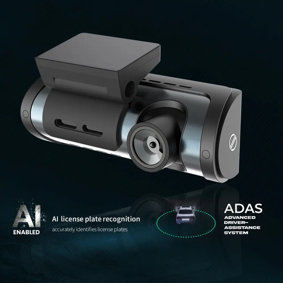 PRONOD Dual Dash Cam for Car Front and Rear 4K + 1K | 3.18" IPS Touch Screen Car Dash Camera with ADAS, GPS, Night Vision, WiFi App Control | G-Sensor, 24H Parking Mode, Supports 512GB